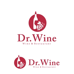 m_mtbooks (m_mtbooks)さんのWineがコンセプト「レストラン」のロゴへの提案