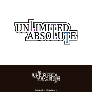 Shigetanoraさんのバンド「UNLIMITED ABSOLUTE」のロゴへの提案