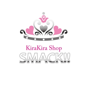 hakka (hakka)さんの「Kira Kira Shop  SMACK !!」のロゴ作成への提案