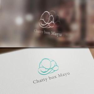 late_design ()さんのネイルサロン(&レザーデコ) 「 Chatty box Mayu 」 のロゴマークへの提案