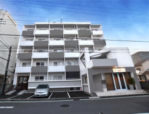 yaeyamataroさんの外壁塗装デザイン（急募）マンション1棟の外壁塗装カラーコーディネート　への提案