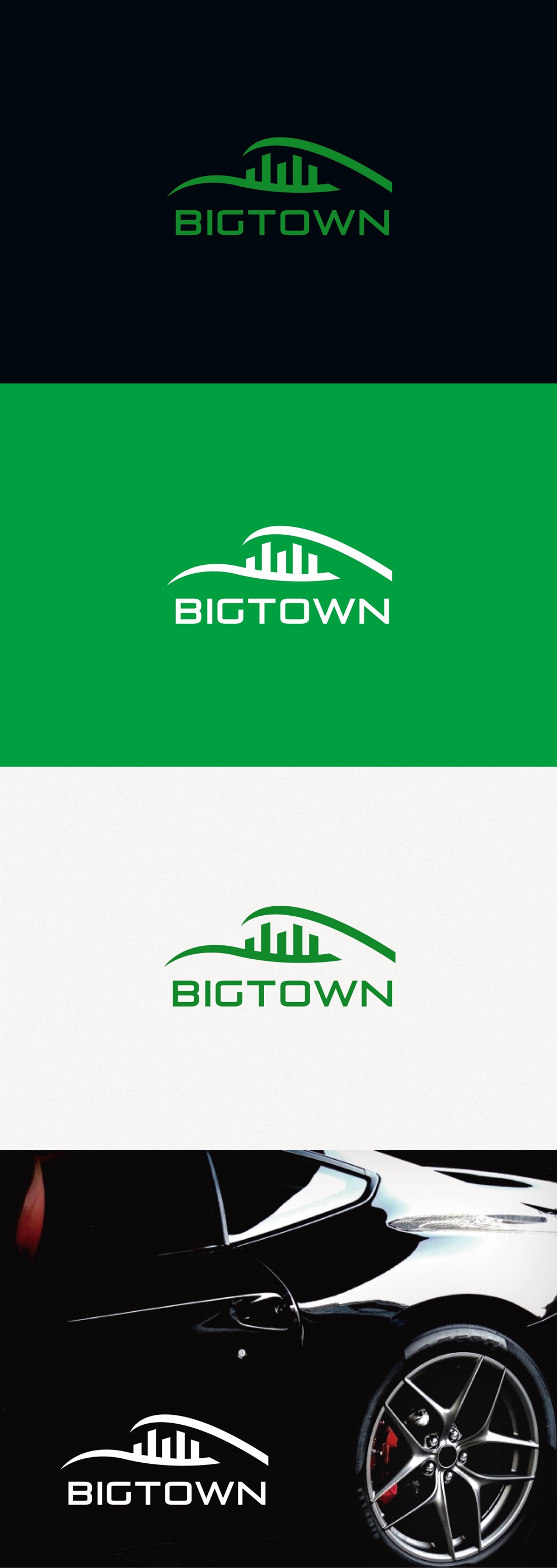 「株式会社ビックタウン」のロゴ作成
