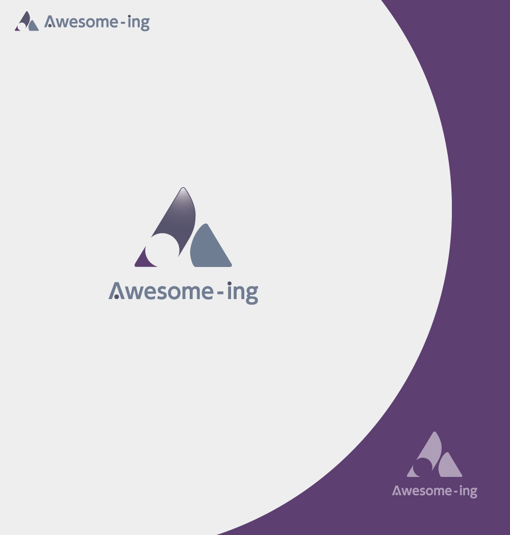 ソフトウェア開発会社「オーサミング (Awesome-ing)」のロゴ