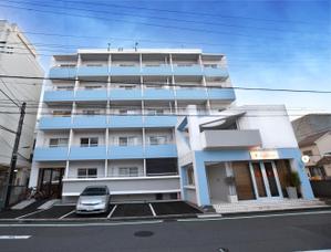 yaeyamataroさんの外壁塗装デザイン（急募）マンション1棟の外壁塗装カラーコーディネート　への提案