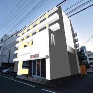 G-crep (gcrep)さんの外壁塗装デザイン（急募）マンション1棟の外壁塗装カラーコーディネート　への提案