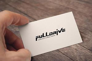 HELLO (tokyodesign)さんのマーケティングプランニング会社「FULLDRIVE」の社名ロゴへの提案