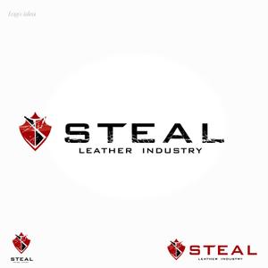 montan (montan)さんのレザーブランド「STEAL」のロゴ作成への提案