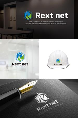 hi06_design (hi06)さんの建設業（株）Rext netのロゴへの提案