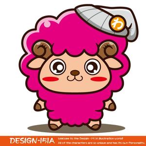 DESIGN-151A (non-wataboushi)さんの会社マスコットキャラクターへの提案