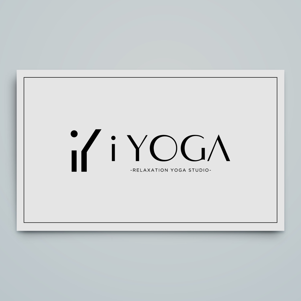 ヨガスタジオ　I YOGA 　アイヨガ　のロゴ