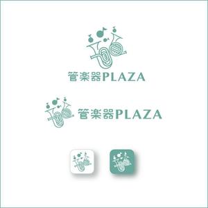 queuecat (queuecat)さんの島村楽器株式会社　管楽器ECサイト「管楽器PLAZA」のロゴへの提案