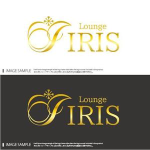 HOPE TRUST DESIGN (hopetrustdesign)さんのLounge「IRIS」のロゴへの提案