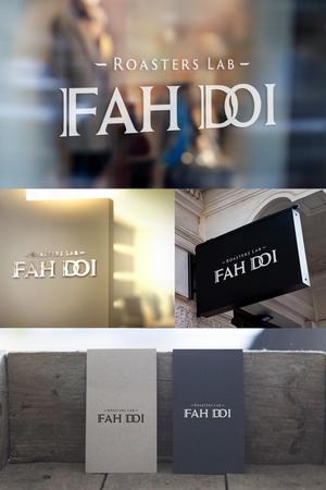YOO GRAPH (fujiseyoo)さんの自家焙煎コーヒー　Roasters Lab FAHDOI ロゴ依頼への提案