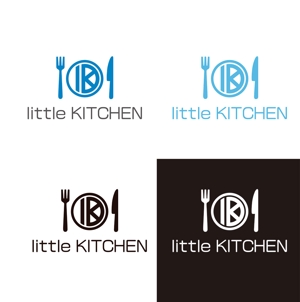 KOZ-DESIGN (saki8)さんの飲食店舗プロデュース、飲食専門人材派遣会社のロゴ制作です  littleKITCHEN. リトルキッチンへの提案
