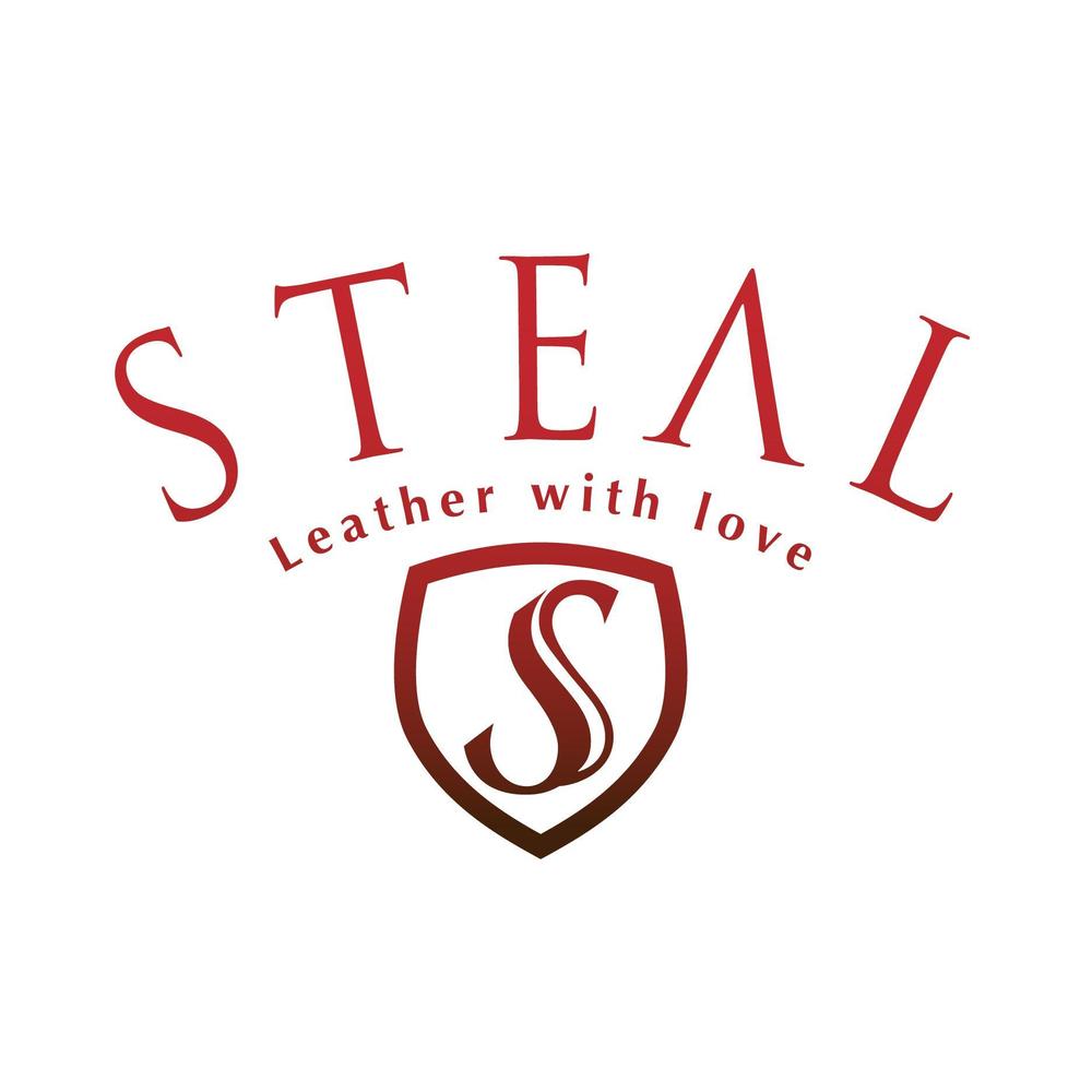 レザーブランド「STEAL」のロゴ作成