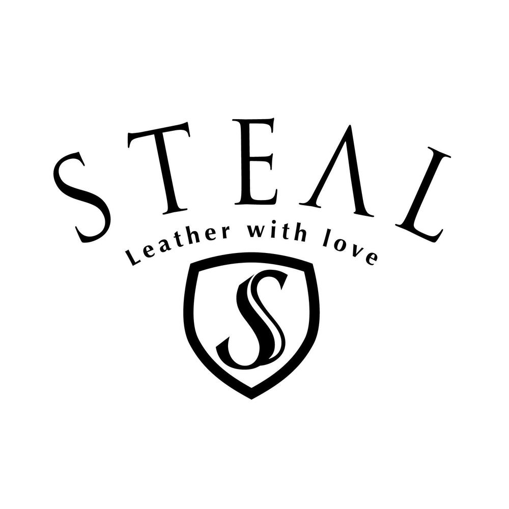 レザーブランド「STEAL」のロゴ作成