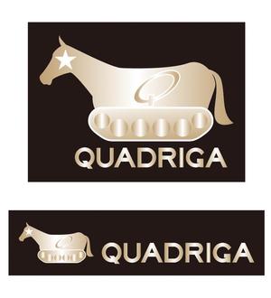 kazueetさんの「QUADRIGA」のロゴ作成への提案