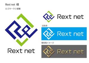 TET (TetsuyaKanayama)さんの建設業（株）Rext netのロゴへの提案