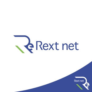 ロゴ研究所 (rogomaru)さんの建設業（株）Rext netのロゴへの提案