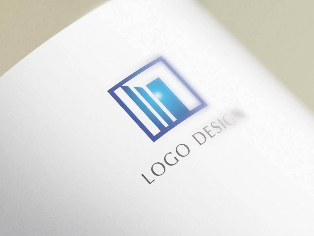 建設会社のロゴのデザイン