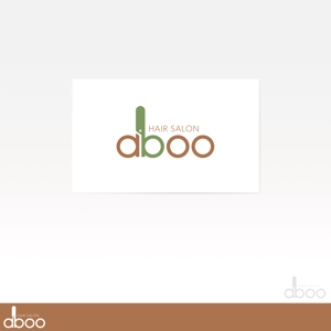 oo_design (oo_design)さんの美容院 aboo の ロゴへの提案