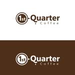 Tatsu (hiehietatsuya)さんのコーヒースタンド「 ファーストクォーター」のロゴへの提案