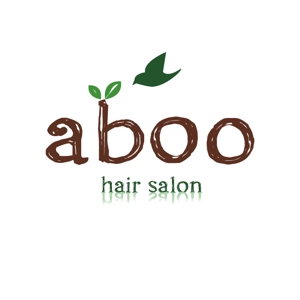 なかやま ()さんの美容院 aboo の ロゴへの提案