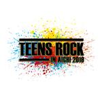 OP-DESIGNさんの高校生アマチュアバンド選手権「TEENS ROCK IN AICHI 2019」のロゴへの提案