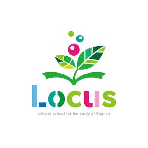 emdo (emdo)さんの学生（小～高）向け英語塾「Locus／ローカス」のロゴへの提案