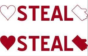 canacoさんのレザーブランド「STEAL」のロゴ作成への提案