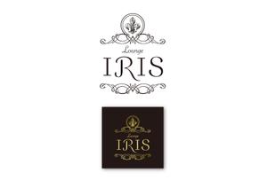 bracafeinc (bracafeinc)さんのLounge「IRIS」のロゴへの提案