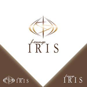 Tatsu (hiehietatsuya)さんのLounge「IRIS」のロゴへの提案