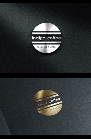  chopin（ショパン） (chopin1810liszt)さんのタイバンコクにも進出予定！のカフェ『indigo coffee』のロゴ作製への提案