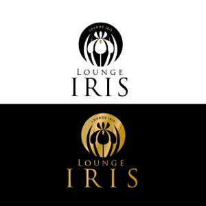 Hagemin (24tara)さんのLounge「IRIS」のロゴへの提案