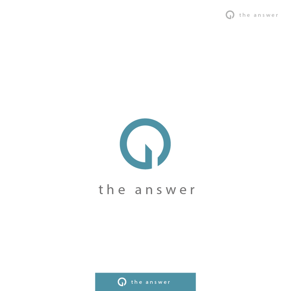 心理学を学べる・メンタルを強くするオンラインスクール「the answer」のロゴ