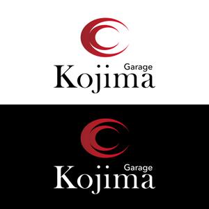 alphatone (alphatone)さんの高級外車やオープンカーの販売やカスタムの会社  「Garage Kojima」のロゴへの提案