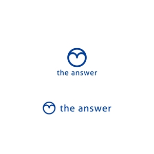 Yolozu (Yolozu)さんの心理学を学べる・メンタルを強くするオンラインスクール「the answer」のロゴへの提案