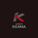 odo design (pekoodo)さんの高級外車やオープンカーの販売やカスタムの会社  「Garage Kojima」のロゴへの提案