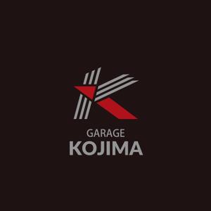 odo design (pekoodo)さんの高級外車やオープンカーの販売やカスタムの会社  「Garage Kojima」のロゴへの提案