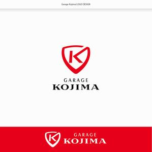 DeeDeeGraphics (DeeDeeGraphics)さんの高級外車やオープンカーの販売やカスタムの会社  「Garage Kojima」のロゴへの提案