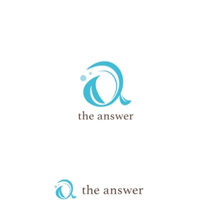marutsuki (marutsuki)さんの心理学を学べる・メンタルを強くするオンラインスクール「the answer」のロゴへの提案
