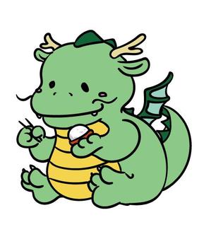 Jun (Kaz_ii)さんのかわいいドラゴンのイラスト（ロゴマーク）への提案