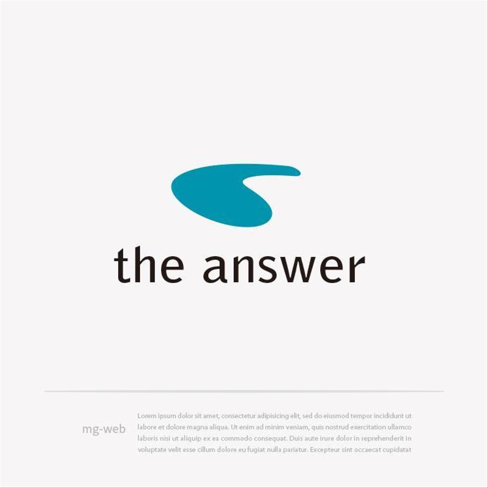 心理学を学べる・メンタルを強くするオンラインスクール「the answer」のロゴ