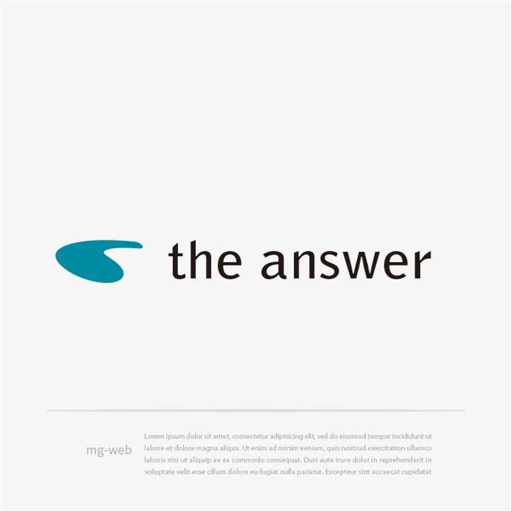 心理学を学べる・メンタルを強くするオンラインスクール「the answer」のロゴ