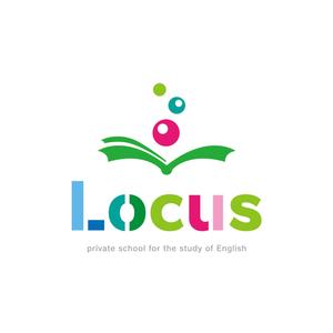 emdo (emdo)さんの学生（小～高）向け英語塾「Locus／ローカス」のロゴへの提案