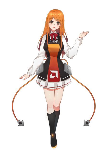 トマ斗 (tomatoillust)さんの女の子のキャラクターデザインへの提案