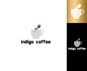 IandO (zen634)さんのタイバンコクにも進出予定！のカフェ『indigo coffee』のロゴ作製への提案