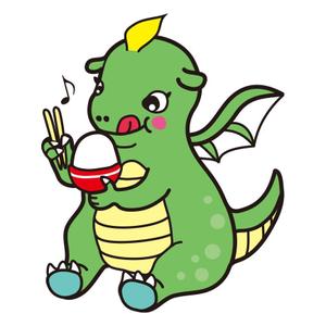 aya (poponayuyu)さんのかわいいドラゴンのイラスト（ロゴマーク）への提案