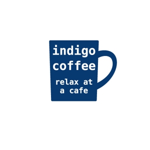 himawariboxさんのタイバンコクにも進出予定！のカフェ『indigo coffee』のロゴ作製への提案