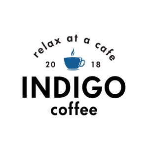 5_design (5_design_factory)さんのタイバンコクにも進出予定！のカフェ『indigo coffee』のロゴ作製への提案